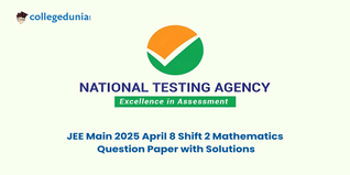JEE Main 2025 April 8 Shift 2 Maths Question Paper, Exam Analysis, and Answer Keys (Available)